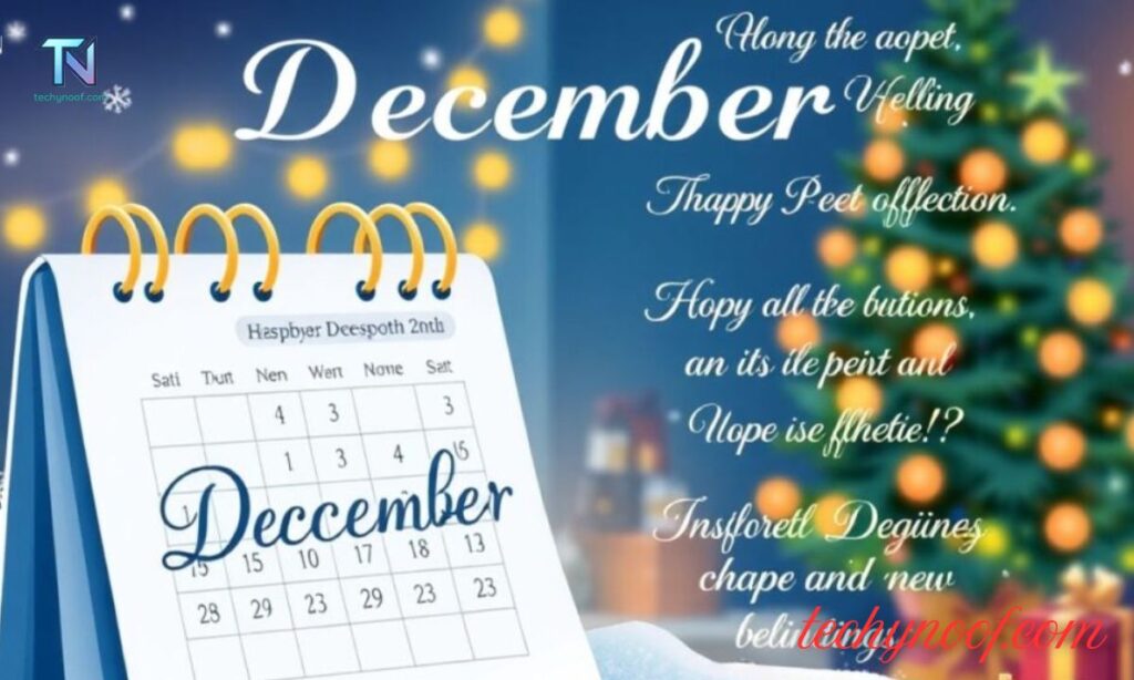 Short December Happy New Month Messages for Social Media