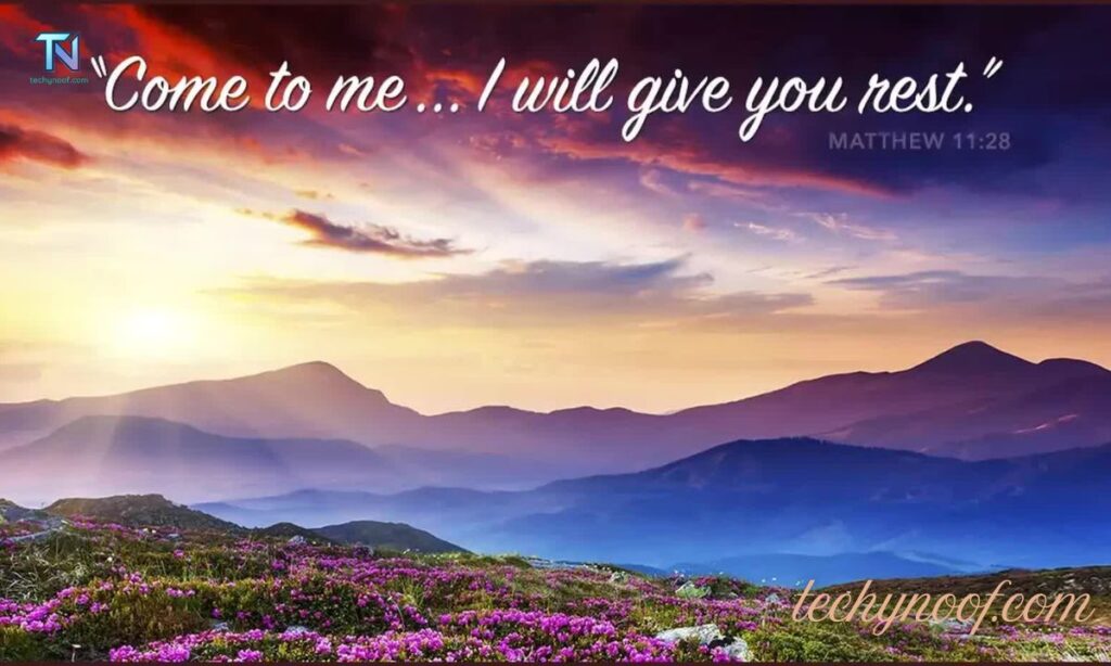 Bible Verses Peace and Rest