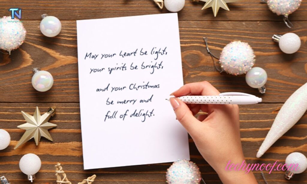 Tips for What to Write in Christmas Cards