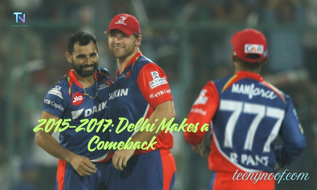 2015–2017: Delhi Makes a Comeback