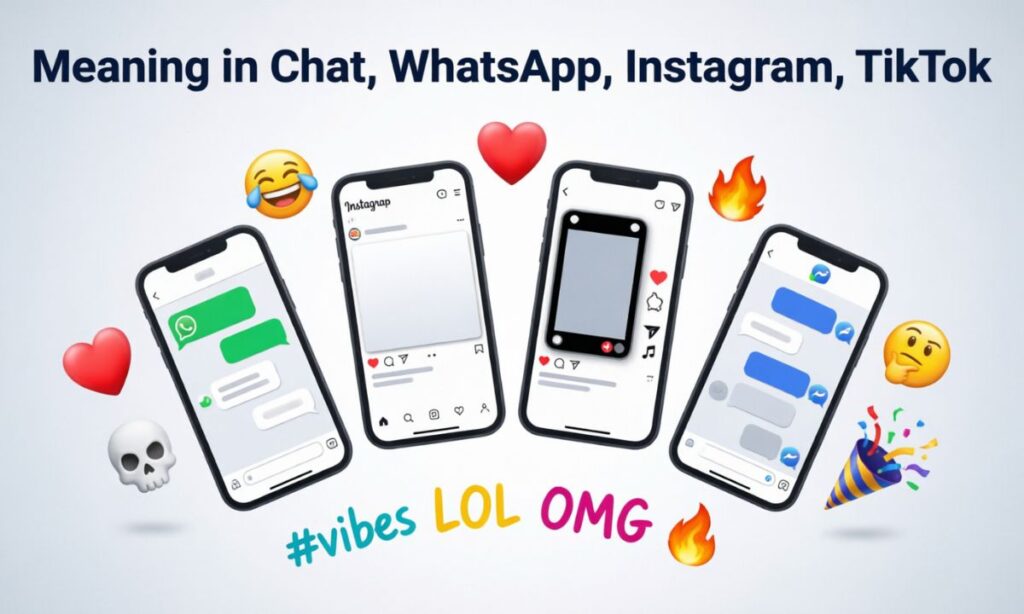 Meaning in Chat, WhatsApp, Instagram, TikTok
