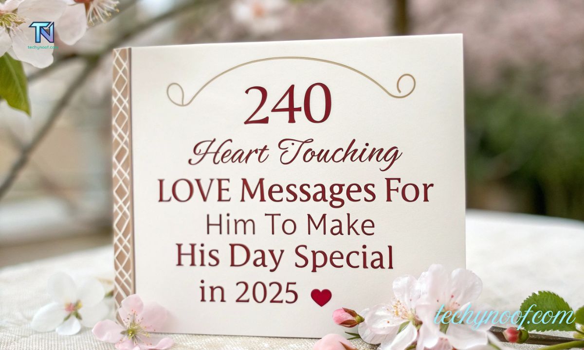 100 Heart Touching Love Messages for Him (2025)