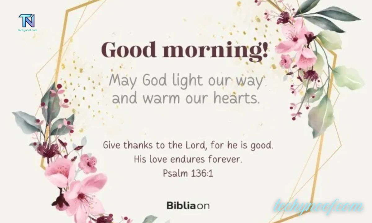 POSITIVE BIBLE VERSE GOOD MORNING BLESSINGS GIF