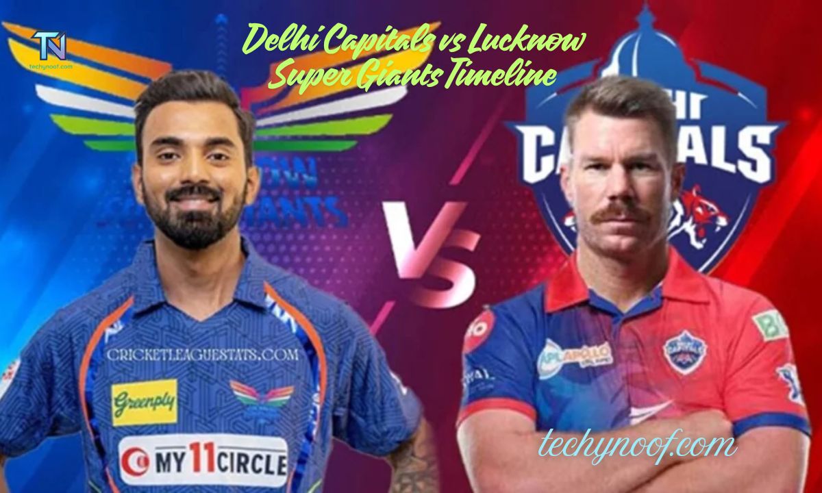Delhi Capitals vs Lucknow Super Giants Timeline | Full IPL Match History & Records